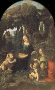 Madonna of the Rocks Leonardo  Da Vinci